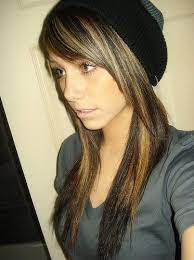 What Color Streaks For Brown Hair Hair Streaks Hair Hair Styles 2014