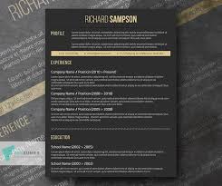 Using a headshot on your resume can help it to stand out to recruiters. Free Creative Dark Black Cv Resume Template In Minimal Style In Micros Creativebooster