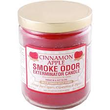 Febreze pet odor eliminator at walmart. Smoke Odor Exterminator Candle Cinnamon Apple 13oz Walmart Com Walmart Com