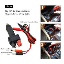 Like if this guide is helpful. Rf 0143 Jtron Dc 12v 10a Car Cigarette Lighter Plug Power Wiring Cable Black Wiring Diagram