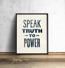 Speak Truth To Power Print Digital Download Print Wall Art Etsy