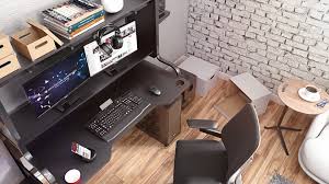Gaming Room Architecture Inspirations Check out other 3d interior models at gaming setups | 3d models 🔵 on instagram: gaming room architecture inspirations