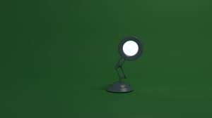 Pixar Lamp Looking At You Pixar Lamp Lamp 3d Model