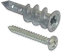 200 lbs drywall anchor mounting kit for wall mounting without studs or through metal/steel studs to mount tvs, grab bar, etc. The Best Drywall Anchors Molly Bolt Sheetrock Wall Anchors The Art Of Doing Stuffthe Art Of Doing Stuff
