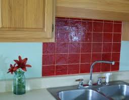The kitchen backsplash is by all means a practical addition to your kitchen; Faux Tile Kitchen Backsplash