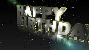 Glitter multicolor happy birthday toothpick candle set 14pc 3in plastic & wax candles. Happy Birthday Sparkle Animated Moving Background Youtube