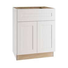 Besides being a charm in various environments of your home or even office. Home Decorators Collection Newport Assembled 24x34 5x24 In Plywood Shaker Base Kitchen Cabinet Soft Close Doors Drawers In Painted Pacific White B24 Npw The Home Depot