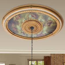 Free shipping and free returns on prime eligible items. Sistine Oval Chandelier Ceiling Medallion World Of Decor