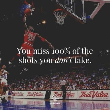 Motivation from famous basketball player