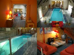 Gite Les Chataigniers Avec Piscine Interieure A Saint Martin Sur Oust