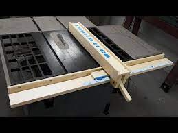 How To Make Your Own Wooden Fence For Your Table Saw Diy Table Saw Fence Table Saw Fence Diy Table Saw