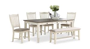 columbia leg table with 4 chairs and
