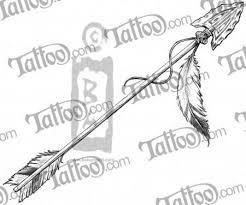 Arrow designs don't have to be big and elaborate. Tatto Wallpapers Native American Arrow Tattoo Designs