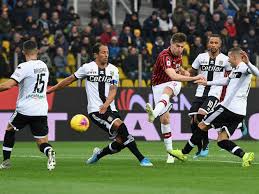 Riccardo gagliolo will shift to central defence due to the return of giuseppe pezzella at the back, while dennis man should start on the right wing for the ducali. Parma 0 1 Milan Report Ratings Reaction As I Rossoneri Strike Late To Earn Precious Victory 90min