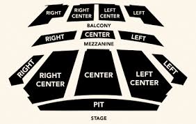 Seating Chart The F M Kirby Center For The Performing Arts