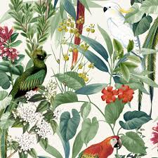 Check spelling or type a new query. Jungle Birds Wallpaper Tropical Parrots Floral Tree Green White Paste Wall Vinyl 3294275762047 Ebay