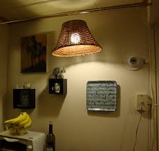 We appreciate their existence, we really do.there's just one. Tension Rod Hanging Lamp Ikea Hackers