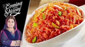 Recipe Name Gajar Ka Halwa Recipe Chef Name Chef Shireen Anwar Show Name Evening With Shireen Gajar Ka Halwa Recipes Cooking Tv