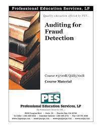In safeguarding cases, there can be a difficult balance for professionals to strike between assessments must be on a case by case basis. Auditing For Fraud Detection Professional Education Services
