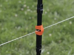Fence wire the electric fence wire conducts electricity around the enclosure. Gallagher Insulated Line Post Clips Flexible Electric Fencing Gallagher Electric Fencing From Valley Farm Supply