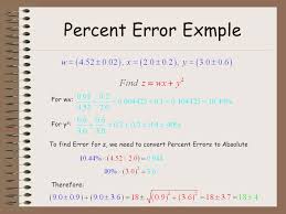 If the experimental value is greater than the theoretical value, the result will be positive. How To S Wiki 88 How To Calculate Percent Error In Physics