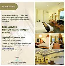 We did not find results for: Lkss Lowongan Kerja At Hotel Grasia Semarang Posisi 1 Sales Executive 2 Front Office Asst Manager 3 Fb Sales Lokersmg Loker Smg Lokersemarang Loker Lowongansemarang Jobfair Infoloker