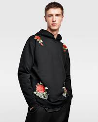 Men S Special Price Clothing New Collection Online Zara India All Black Fashion Zara Hoodies Online