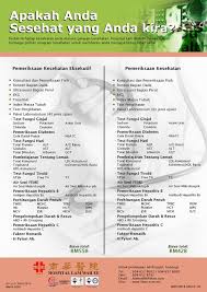 Facts about free medical check up. Biaya Medical Check Up Di Ibnu Sina Main Game C