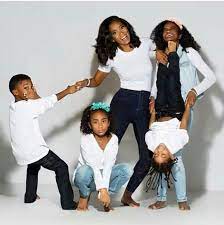 Wearing denim fits the theme of a fall family photo, and pairs well with many different colors. Family Family Photoshoot Family Goals Baby Family