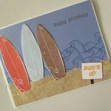 The best handmade cards make you smile with glimmer and glee and these cards are incredibly fun and easy to make. 1000 Images About Make Me Send Card Ideas On Pinterest Surf Board Cricut And Cricut Cards Cricut Cards Card Making Birthday Surfing Card