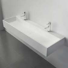 luxury 47 inch wall mount double sink