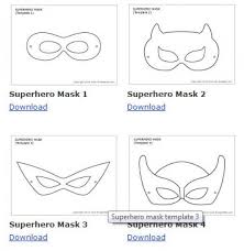 I know i can't wait to use these with my son next week as we do are superhero preschool week. Comic Book Super Hero Party Ideas Superhero Masks Superhero Party Superhero Printables