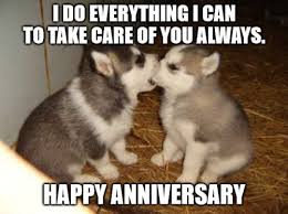 Happy anniversary meme for wife. Funny Happy Anniversary Messages For All