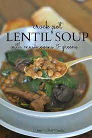 Crock Pot Lentil Soup Somewhat Simple Slow Cooker Lentil Soup Slow Cooker Lentils Recipes
