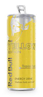 yellow red bull getranke energie lecker