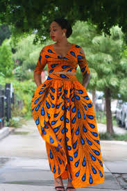 Egypte Rosee Du Matin Jupe Maxi Avec Crop Top Par Tribalgroove African Dresses For Women African Dress African Attire