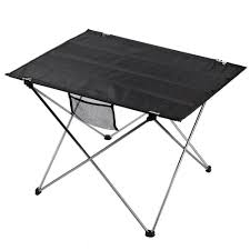 Outdoor Folding Table Camping Aluminium Alloy Picnic Table Waterproof Ultra Light Durable Folding Tab Folding Camping Table Camping Table Outdoor Folding Table