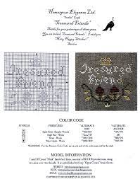 Treasured Friend Freebie Cross Stitch Family Cross Stitch Samplers Cross Stitch Freebies
