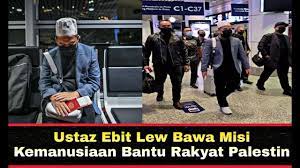 Ketua pegawai eksekutif cinta gaza malaysia (cgm) nadir al nuri kamarulzaman berkata, bantuan daripada rombongan itu juga belum dapat dibawa masuk ke kawasan itu. Ustaz Ebit Lew Bawa Misi Kemanusiaan Bantu Rakyat Palestin Youtube
