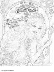 Barbie is a famous fashion doll, manufactured by an american toy company called mattel, inc. Barbie Coloring Pages 300 Free Sheets For Girls