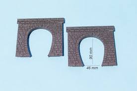 Mobawelt 3d druck modelleisenbahn modellbahn welt. Tunnelportale Eingleisig H0 2 Stuck Heki Kittler Gmbh Modellbahnzubehor