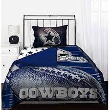 Amazon Com Nfl Dallas Cowboys Licensed Full Bed Set Sports Fan Bed In A Bag Sports Outdoor Dallas Cowboys Bedroom Dallas Cowboys Room Full Bedding Sets