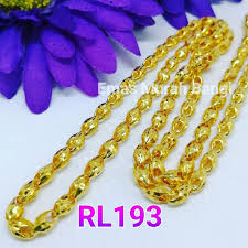 Jual gelang ukir nama rantai emas di lapak joyshop aksesoris posted by himsa at 10:18 am. Emas Murah Bangi Rantai Leher