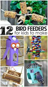 The Coolest Bird Feeders For Kids To Make Great Arts And Crafts Idea Plus They Can Do So Bird Feeders For Kids To Make Bird Feeder Craft Homemade Bird Feeders