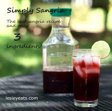 Simply Sangria Lesley Eats Sangria Recipes Cheap Sangria Recipe Cheap Alcoholic Drinks