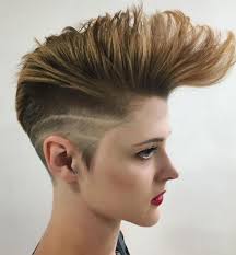 Like many trendy men's hairstyles, the curtain haircut has come full circle and guys are pairing this middle part hairstyle with an undercut or fade on the sides and back to create a cool modern look. The 50 Coolest Shaved Hairstyles For Women Hair Adviser