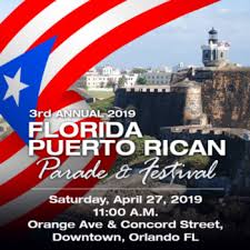 3rd Annual Puerto Rican Parade And Festival At Downtown Orlando Puerto Rican Day Parade Start April 27 2019 Icflorida