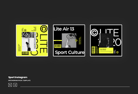 We bring you the world's best, most promising and responsive free sports website templates with modern, clean and creative designs. Sport Instagram Ads Post And Story Template In Social Media Templates On Yellow Images Creative Store