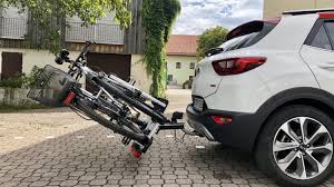 Fahrradtrager Fur Die Anhangerkupplung Urlaub Mit Rucksack Autonotizen