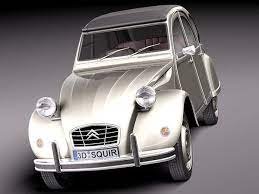 Citroen 2cv 2 Cv 3d 3ds Citroen 2cv Citroen 3d Model